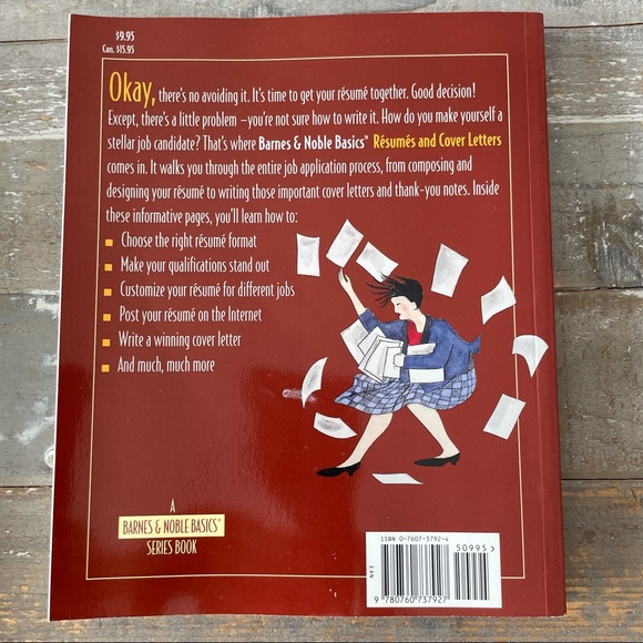 Barnes & Nobles Basics - Resumes and Cover Letters - NWOT - Picture 11 of 11